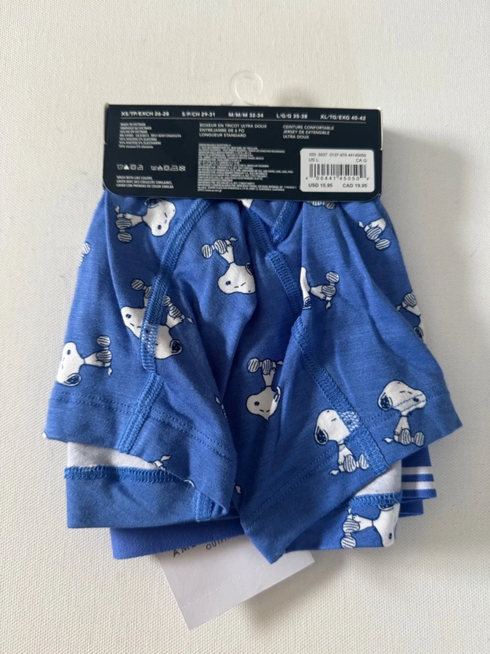 Snoopy Boxer Briefs Mens Large American Eagle